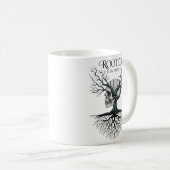 地球のスカルツリーに根を張る コーヒーマグカップ (正面右)