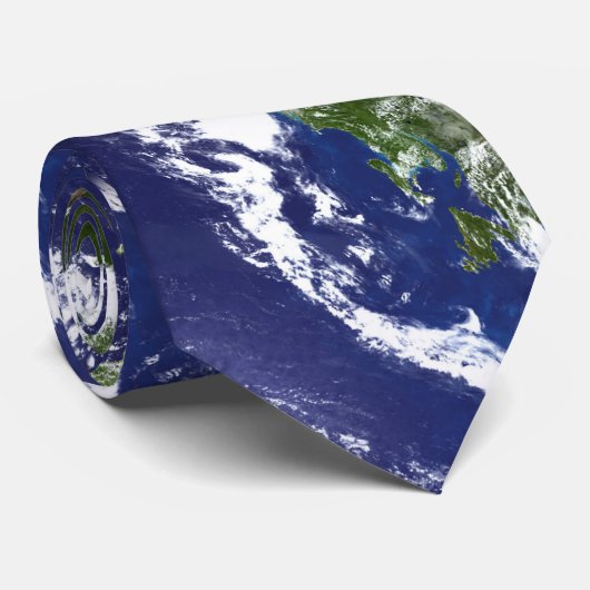 地球のタイ ネクタイ (ロール)