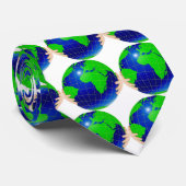 地球のタイ ネクタイ (ロール)