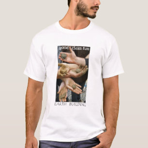 地球のティーとのおもしろい Tシャツ