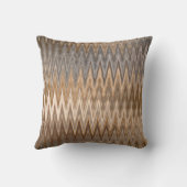 地球のトーンウェーブパターン クッション (裏面)