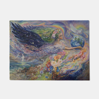 地球のドア・マットの平和 ドアマット