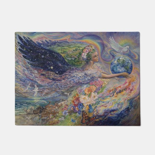 地球のドア・マットの平和 ドアマット (正面)