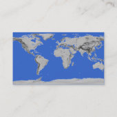 地球のプロフィールカード 名刺 (裏面)