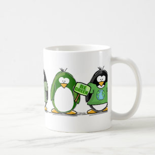 地球のペンギンを愛して下さい コーヒーマグカップ