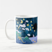 地球のマグ-虹の森林 コーヒーマグカップ (左)