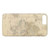 地球のメルカトルのproj Case-Mate iPhoneケース (裏面(横))