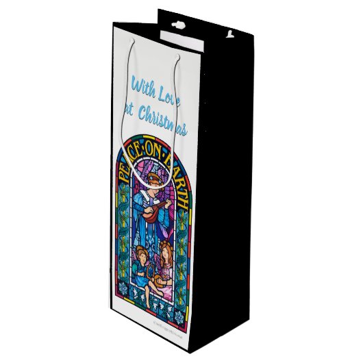 地球のラファエロ前の画家のボトルのギフトバッグの平和 ワインギフトバッグ (正面アングル)