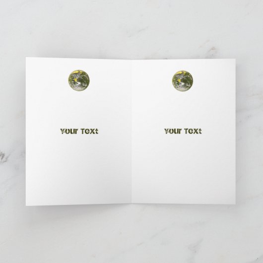 地球のリサイクル！ カード (内部)