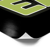 地球のロゴのタイタン ポスター (コーナー)