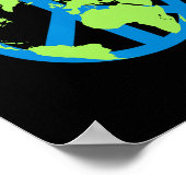 地球の一つの地球の人々は環境を愛する地球の日 ポスター (角)