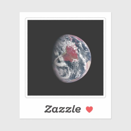 地球の上で植物の成長。 シール (シート)