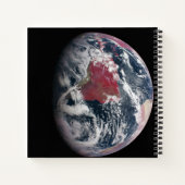 地球の上で植物の成長。 ノートブック (裏面)