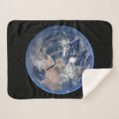 地球の上の東半球。 シェルパブランケット (正面(横))
