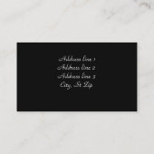 地球の上昇 名刺 (裏面)