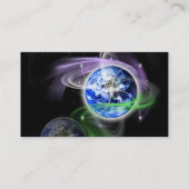 地球の上昇 名刺 (裏面)
