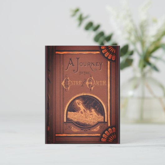 地球の中心への旅(1874編) ポストカード (スタンド正面)