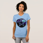 地球の五芒星 Tシャツ (正面フル)