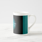 地球の井戸のマグを扱って下さい ボーンチャイナマグカップ (右)