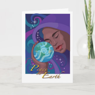地球の休日カードの平和 シーズンカード