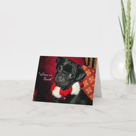 地球の休日カードの平和 シーズンカード (正面)