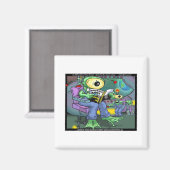 地球の侵略4ダミーおもしろいギフトティ&マグカップ マグネット (正面/裏面)