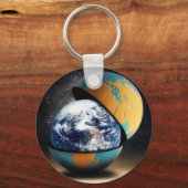 地球の保護カバー キーホルダー (正面)