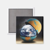 地球の保護カバー マグネット (正面/裏面)