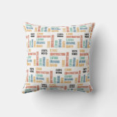 地球の前の聖書離れの基本教示 クッション (裏面)