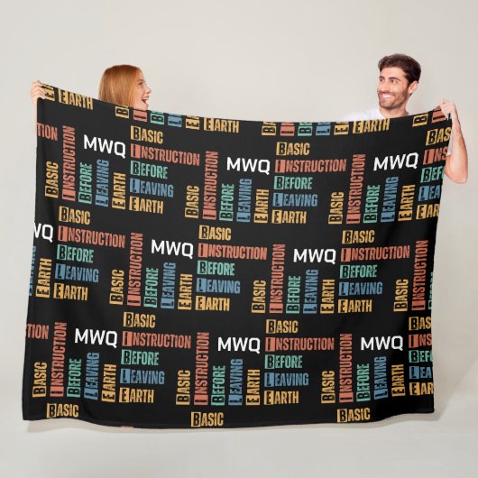 地球の前の聖書離れの基本教示 フリースブランケット (インサイチュ)