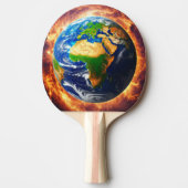 地球の創造のサイクルPing Po 卓球ラケット (正面)