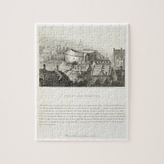 地球の劇場、c.1647はロバートWilによって、出版しました ジグソーパズル (縦)