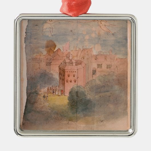 地球の劇場、Southwark メタルオーナメント (正面)