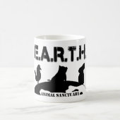 地球の動物の聖域のマグ! コーヒーマグカップ (中央)