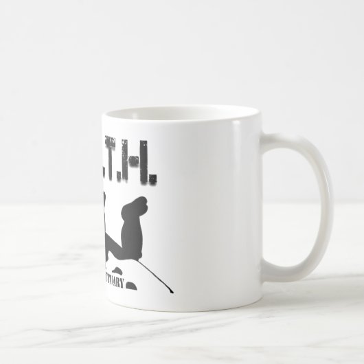 地球の動物の聖域のマグ! コーヒーマグカップ (右)