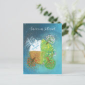 地球の四季 – 救地球の惑星 ポストカード (スタンド正面)