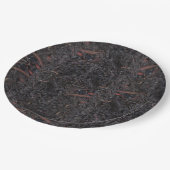 地球の土壌 ペーパープレート (アングル)