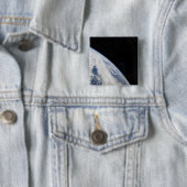 地球の地平線と宇宙の暗黒 缶バッジ (インサイチュ)