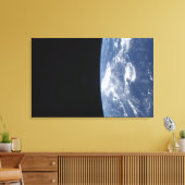 地球の地平線と宇宙2 キャンバスプリント (インサイチュ (リビング))