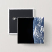 地球の地平線と宇宙2 缶バッジ