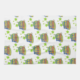 地球の地球環境デー救グリーンビア キッチンタオル