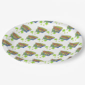 地球の地球環境デー救グリーンビア ペーパープレート (アングル)