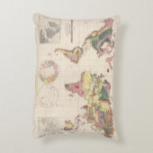 地球の地質構造 アクセントクッション (裏面(縦))