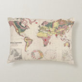 地球の地質構造 アクセントクッション (裏面)