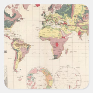 地球の地質構造 スクエアシール