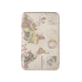 地球の地質構造 バスマット (正面縦)