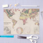 地球の地質構造 薄葉紙 (クラフト)