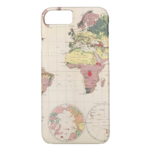 地球の地質構造 iPhone 8/7ケース