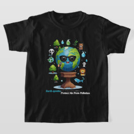 地球の声: 保護への呼びかけ Tシャツ