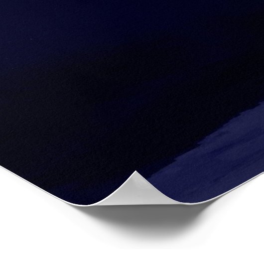 地球の夜 ポスター (角)